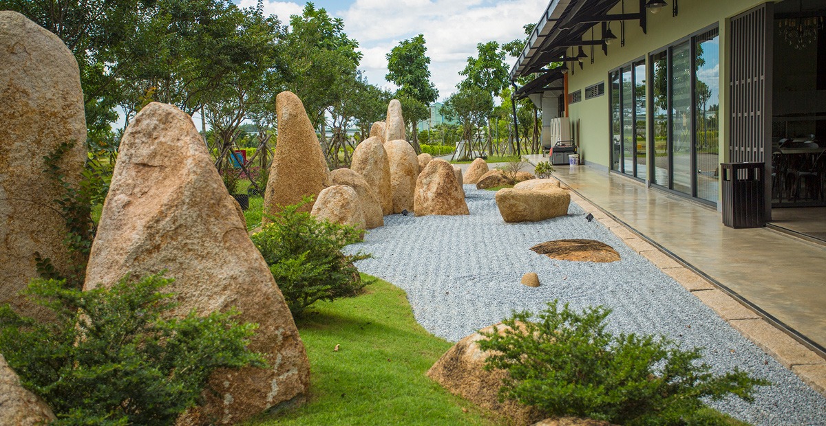 Toàn cảnh tạo vườn Nhật tại Sala Garden